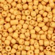 Rocalla cristal 8/0 (3mm) - Amarillo dorado